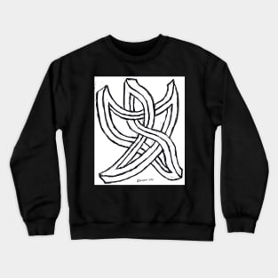 Dancing Inter-dimensional Star Funky Donkey Dance Crewneck Sweatshirt